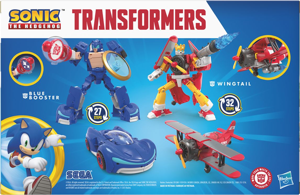 Transformers Bump of Chicken Sonic Blue Bumble & Exo-suit